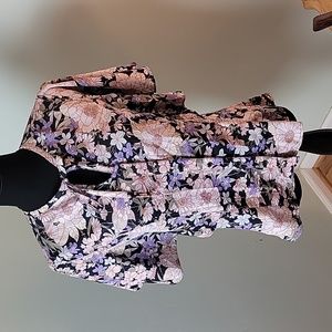 Unique Vintage floral blouse